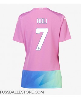 Günstige AC Milan Yacine Adli #7 3rd trikot Damen 2023-24 Kurzarm